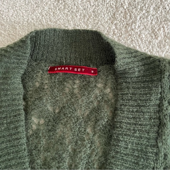 Smart Set Green Knit Tank - Picture 2 of 6